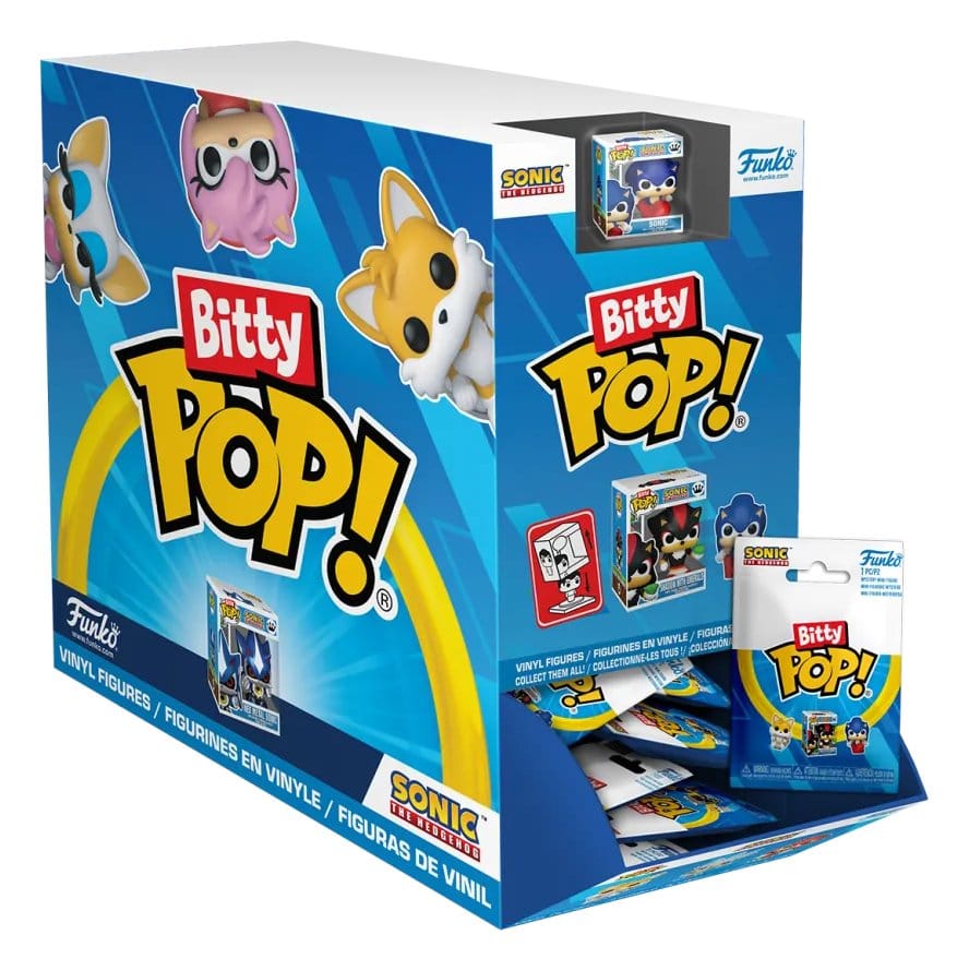 PRE ORDINE - Sonic the Hedgehog Bitty POP! Vinyl Figures 2 cm Display (32)