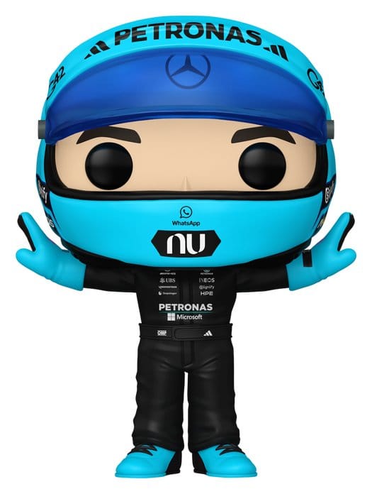 PRE ORDINE - Formular 1 POP! Racing Vinyl Figure Mercedes Benz - George Russell (T-Pose) 9 cm