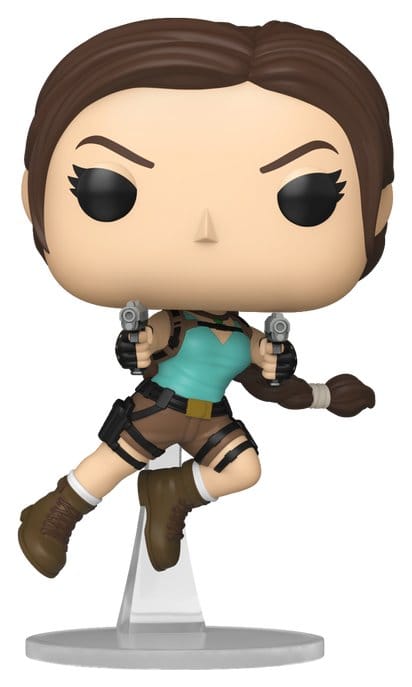 PRE ORDINE - Tomb Raider POP! Games Vinyl Figure Lara Croft (30th Anniversary) 9 cm