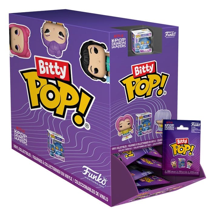 PRE ORDINE - KPop Demon Hunters Bitty POP! Vinyl Figure Display (24) PDQ 2,5 cm
