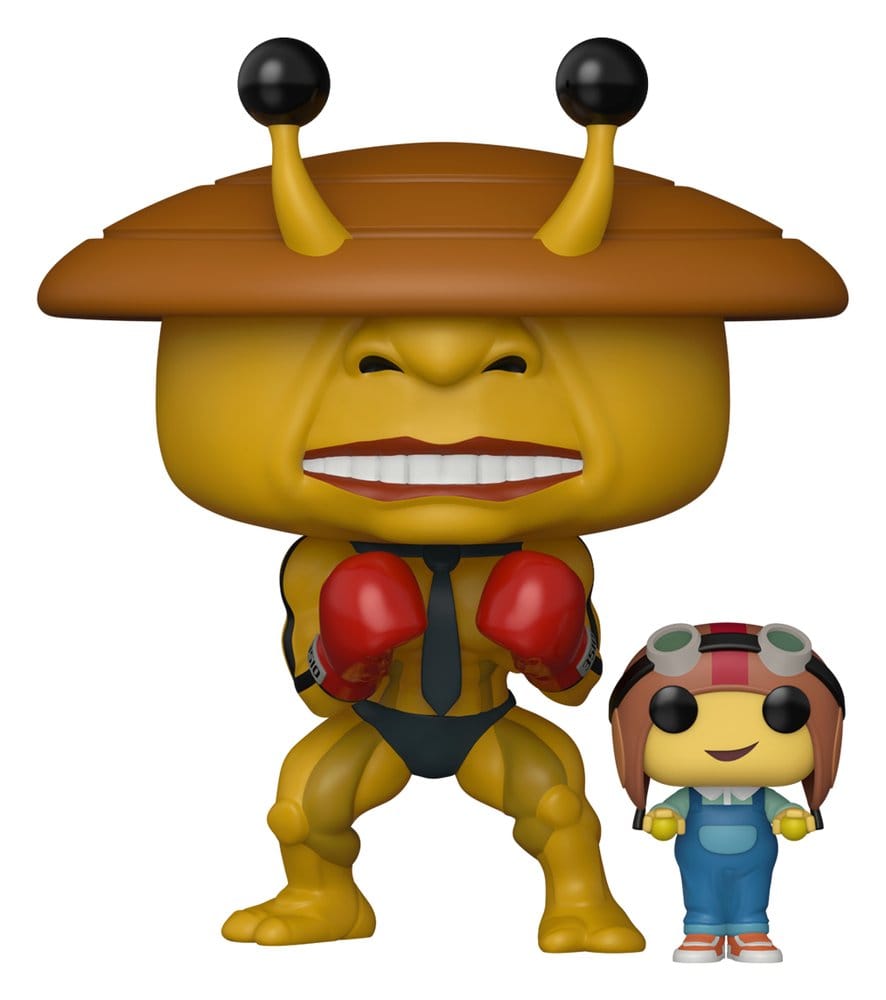 PRE ORDINE - Dandadan POP! & Buddy Vinyl Figure Mr. Mantis & Chiquitita 9 cm