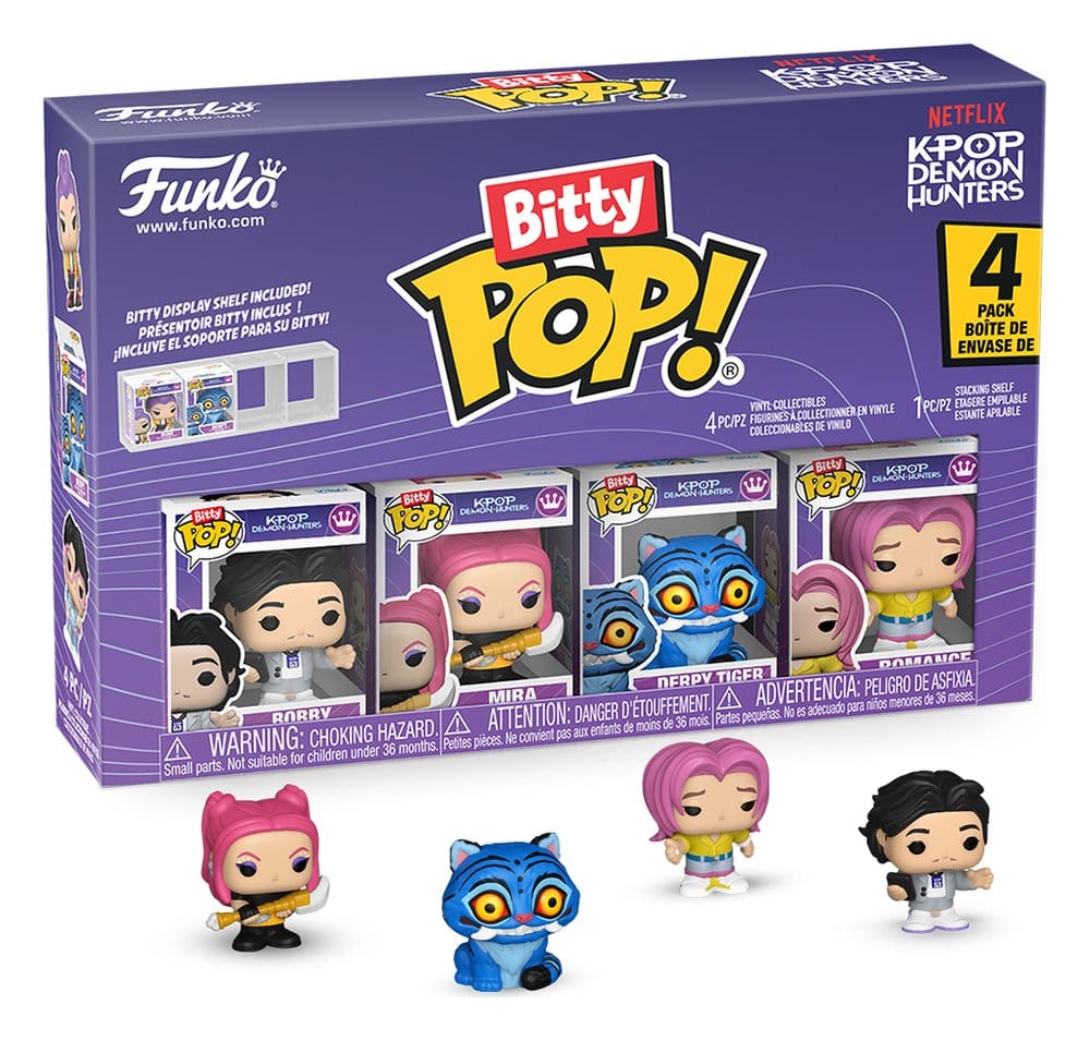 PRE ORDINE - Netflix Bitty POP! Mini Figures 4-Pack Mira 2 cm