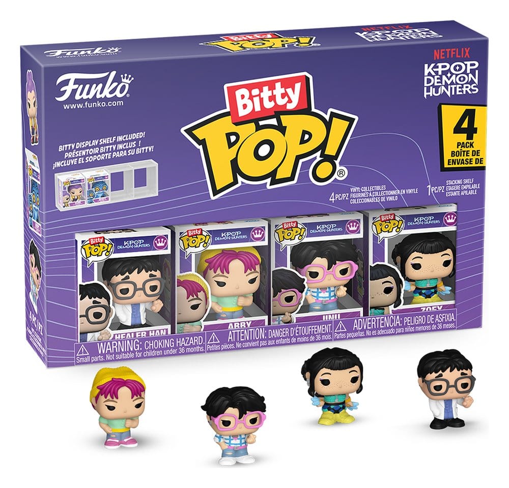 PRE ORDINE - Netflix Bitty POP! Mini Figures 4-Pack Zoey 2 cm
