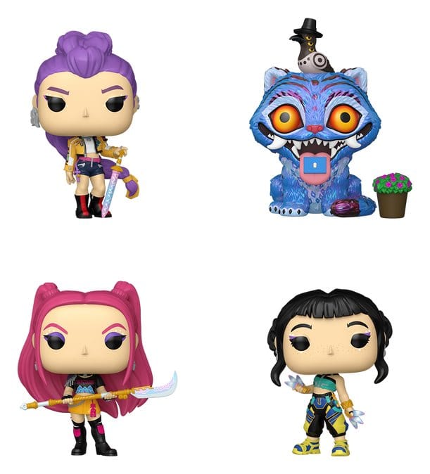 PRE ORDINE - KPop Demon Hunters POP! Vinyl Figures 4-Pack KPOP DH