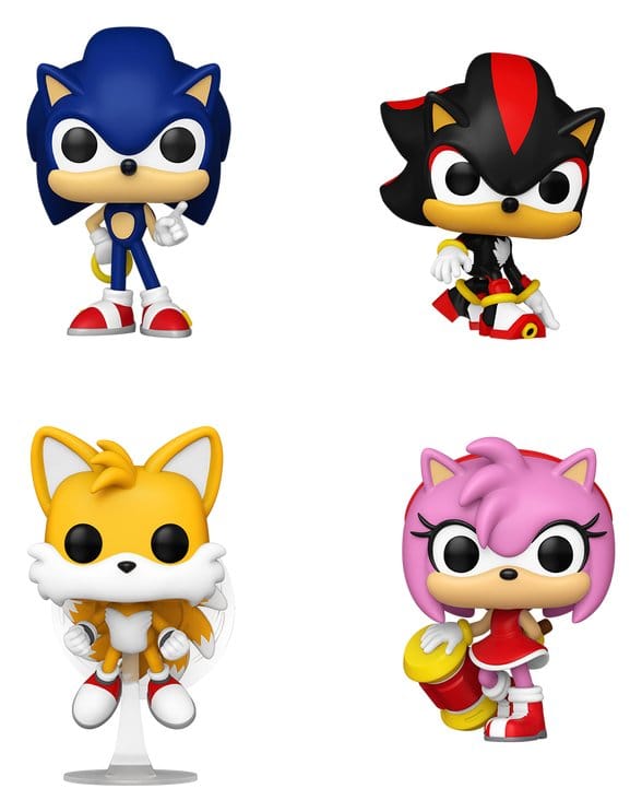 PRE ORDINE - Sonic - The Hedgehog POP! Vinyl Figures 4-Pack Sonic