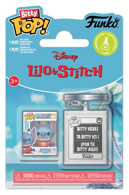 PRE ORDINE - Lilo & Stitch Bitty POP! & Accessory Vinyl Figure 2-Pack 626 Stitch w/KCHN 2 cm