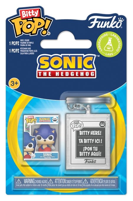 PRE ORDINE - Sonic the Hedgehog Bitty POP! & Accessory Vinyl Figure 2-Pack Sonic w/KCHN 2 cm