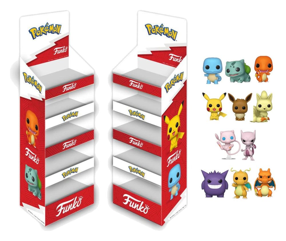 PRE ORDINE - Pokémon POP! Vinyl Figures FSDU Assortment (60)
