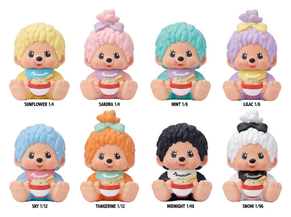 PRE ORDINE - Monchhichi Rokimoto Figure Cup of Fun Sakura Series Blind Box Display (6)