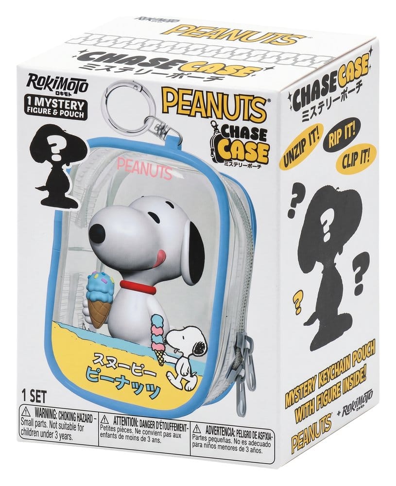 PRE ORDINE - Peanuts Keychain Pouch Snoopy S1 Blind Box Display (12)