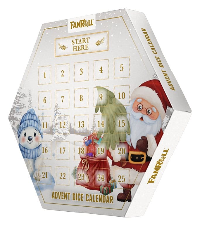 PRE ORDINE - FanRoll Advent Calendar Holiday Dice 2026