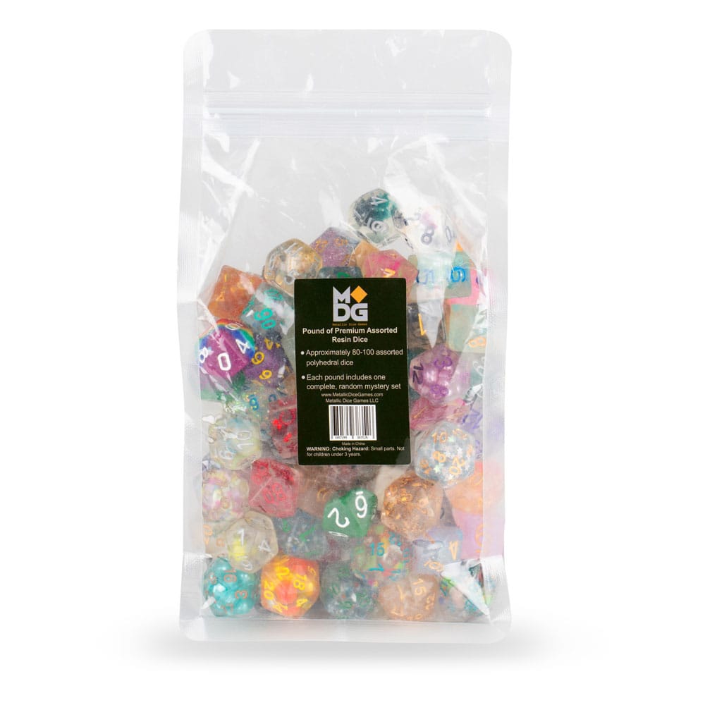 PRE ORDINE - MDG dice set 1 pound