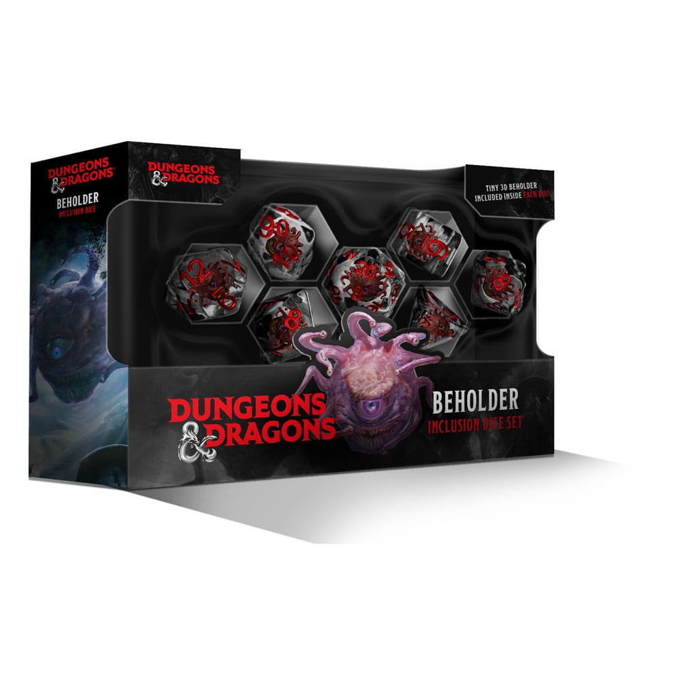 PRE ORDINE - Dungeons & Dragons Dice Set Resin Beholder Set