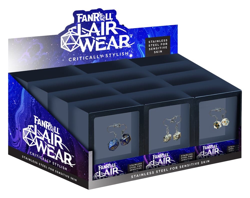 PRE ORDINE - Lair Wear Dice Earrings Assortment (12)