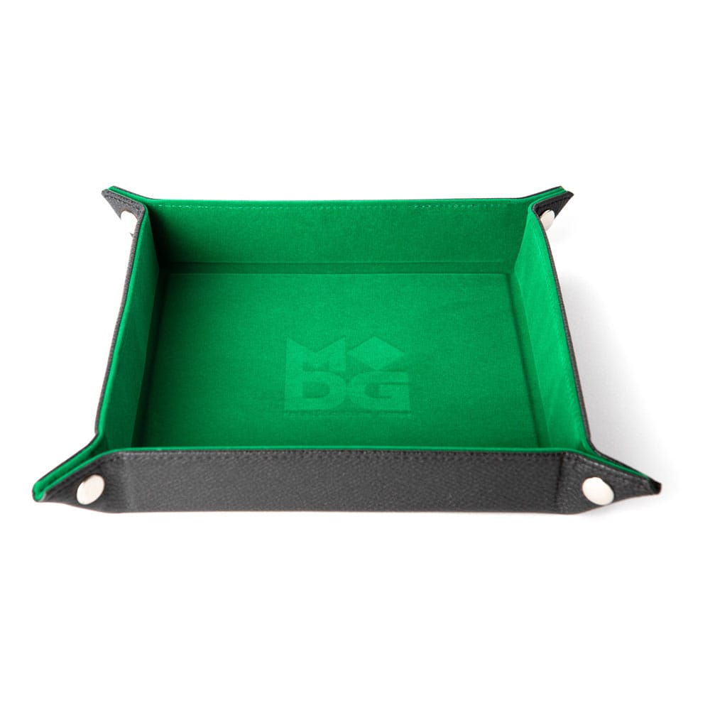 PRE ORDINE - FanRoll Folding Dice Tray Velvet Green