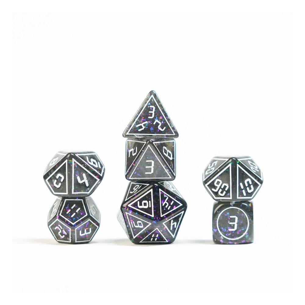 PRE ORDINE - FanRoll Dice Set Framed Void (7)