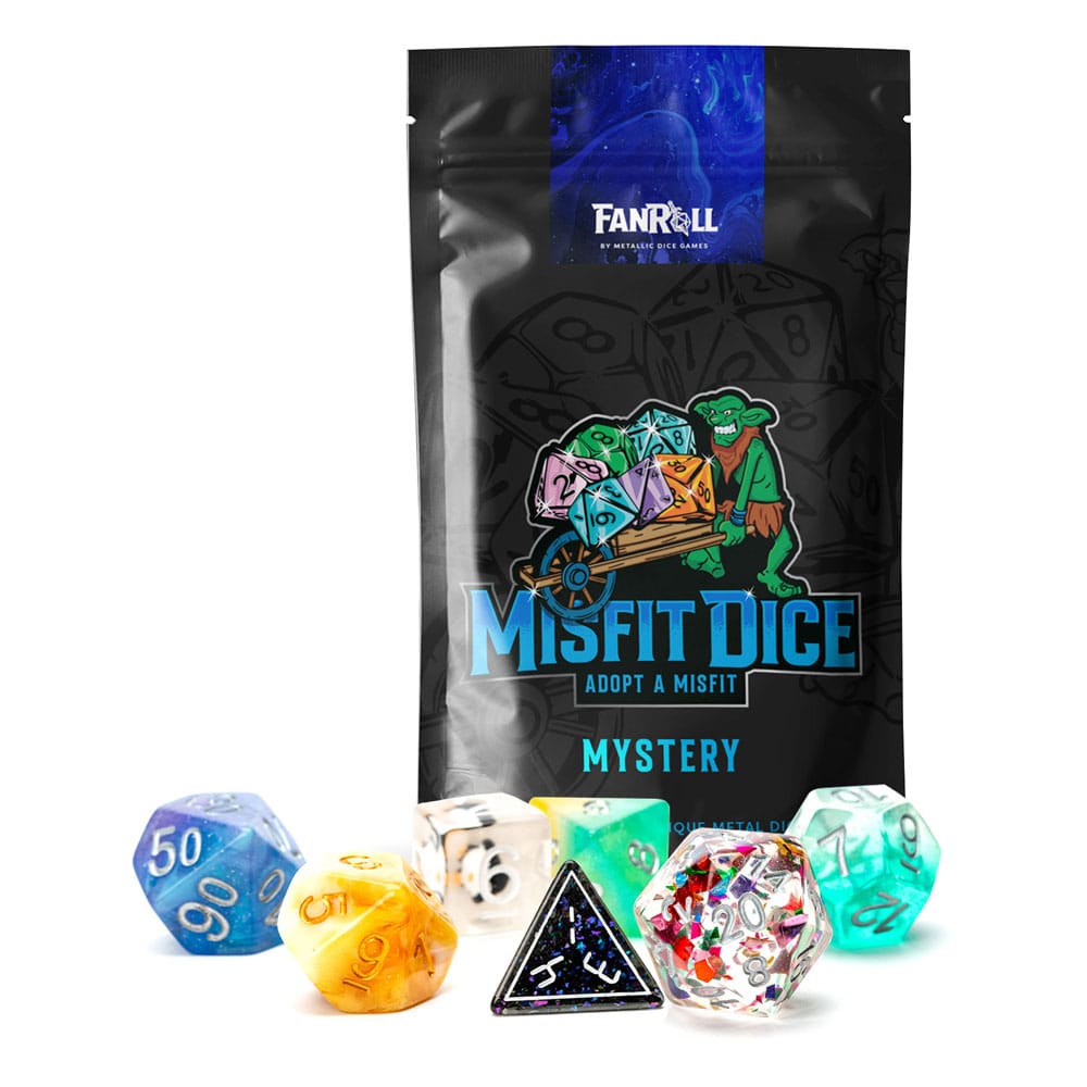 PRE ORDINE - Misfit Dice Set Blind Bag Display Resin Assortment (12)