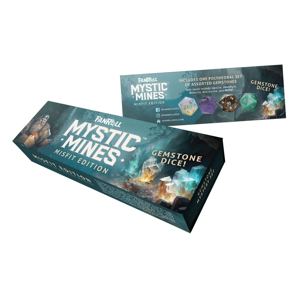 PRE ORDINE - Misfit Mystic Mines Dice Set Blind Box Mystery Gemstone