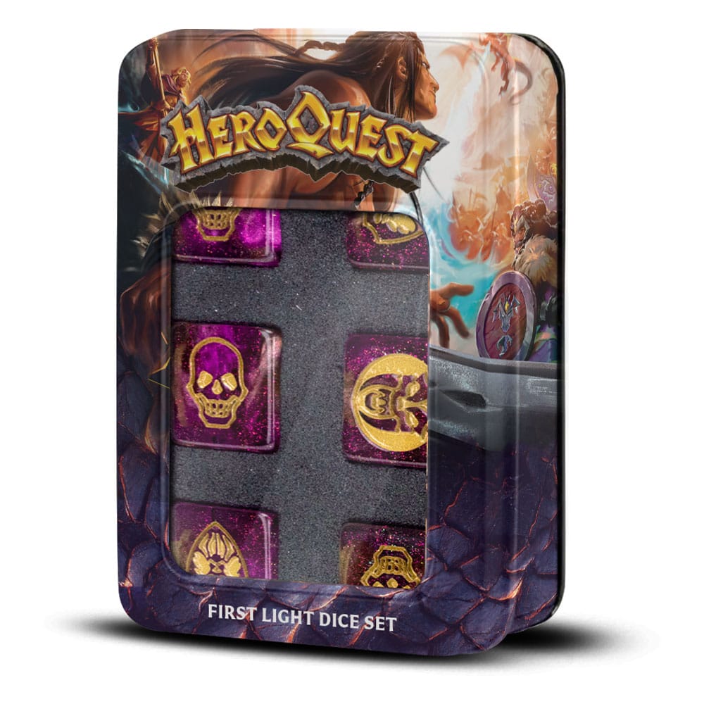 PRE ORDINE - HeroQuest Dice Set First Light D6