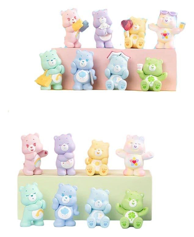 PRE ORDINE - Care Bears Blind Box Mini Figures Little Things Cubby Face Series 5 cm Display (6)
