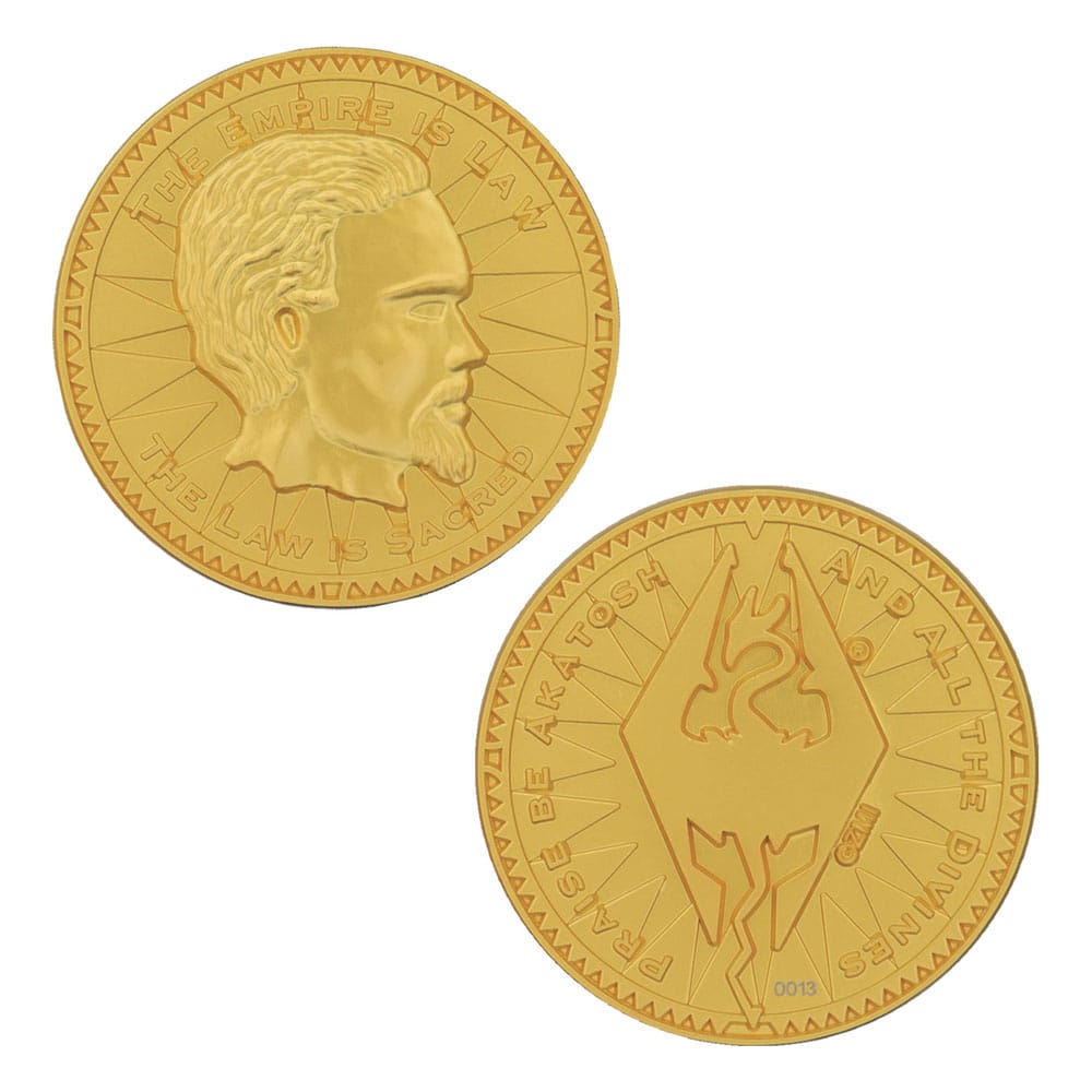PRE ORDINE - The Elder Scrolls Collectable Coin Septim Misty Gold Edition