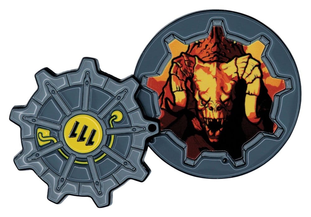PRE ORDINE - Fallout Pin Badge Vault Door 111 Limited Edition Hinged