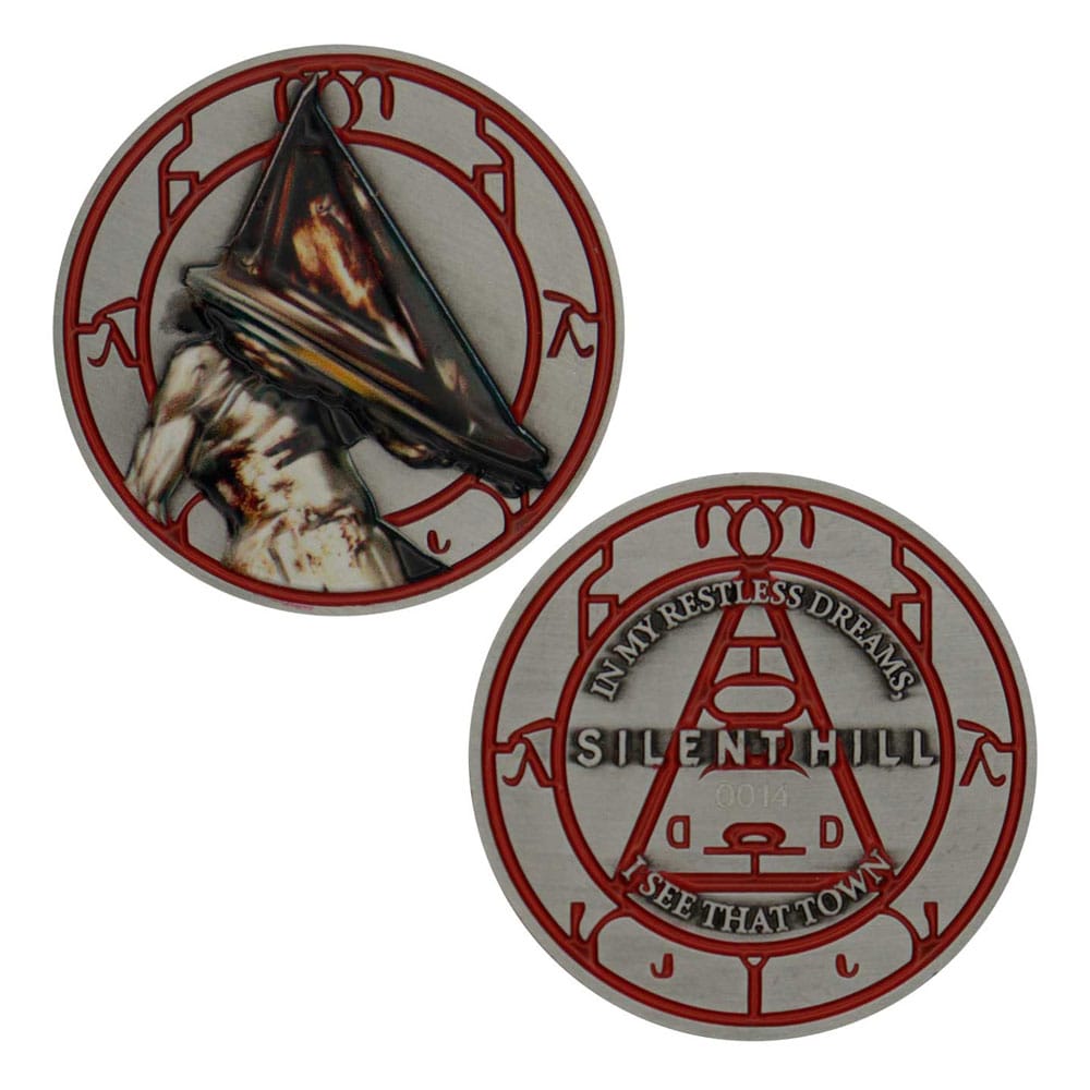 PRE ORDINE - Silent Hill Collectable Coin Pyramid Head Limited Edition