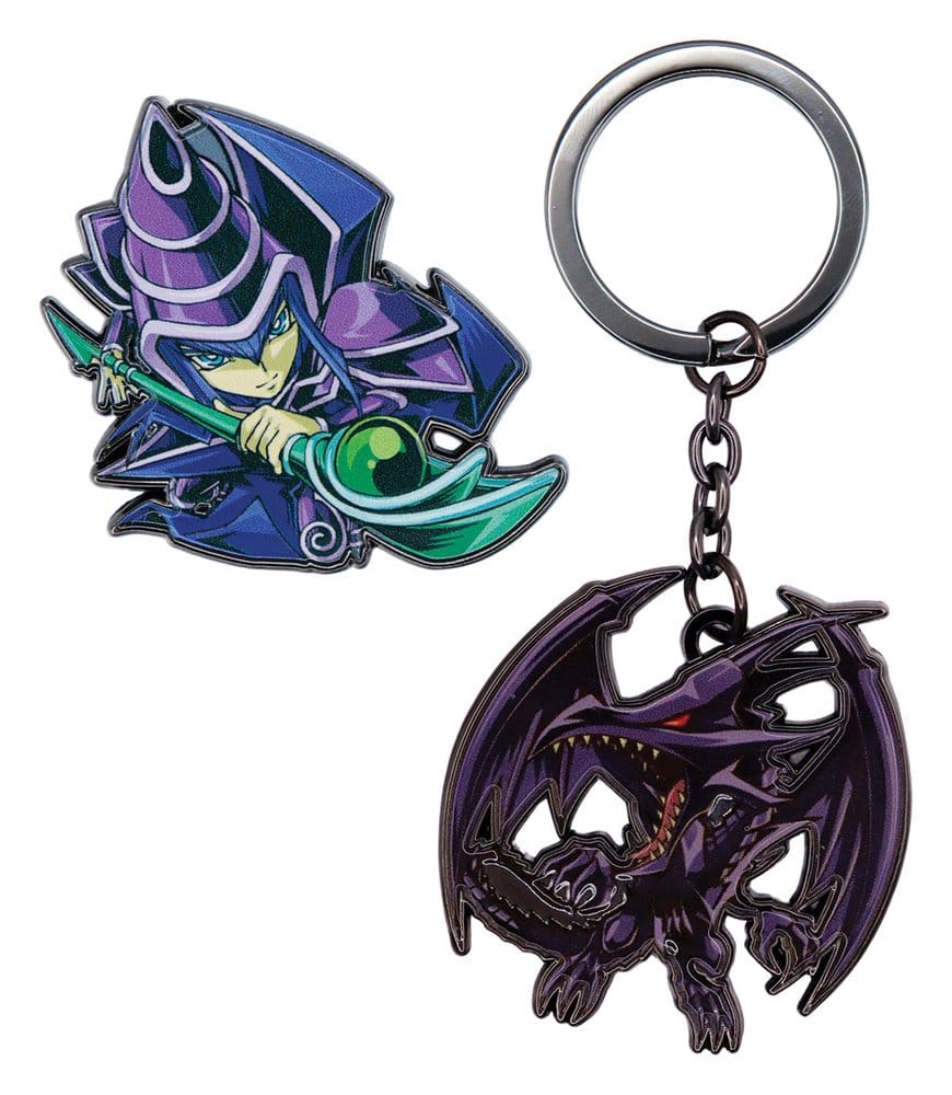 PRE ORDINE - Yu-Gi-Oh! Pin Badge & Keyring Set