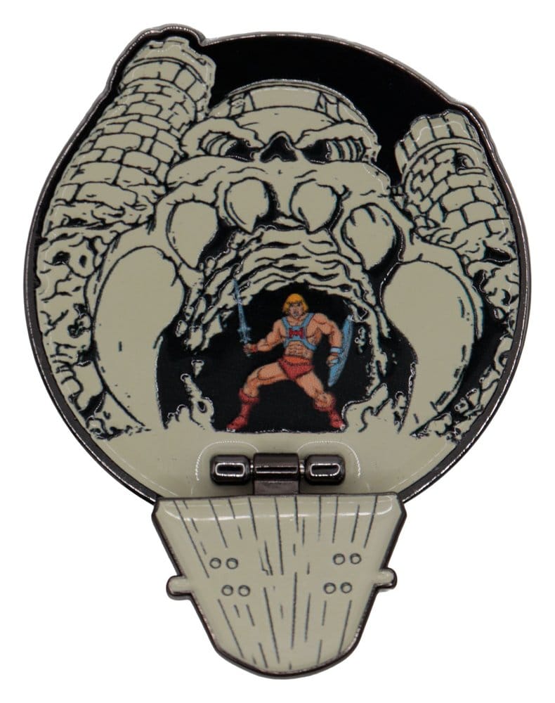 PRE ORDINE - Masters of the Universe Pin Badge Hinged Castle Grayskull Limited Edition