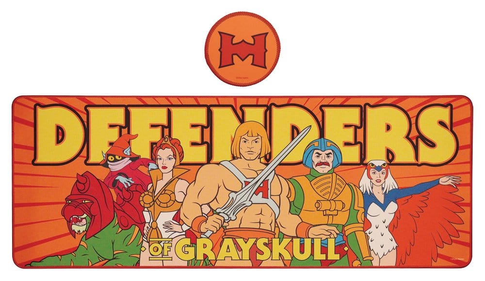 PRE ORDINE - Masters of the Universe Desk Pad & Coaster Set Heroes