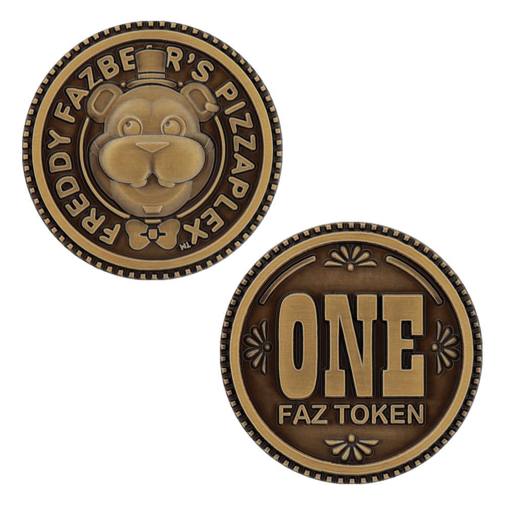 PRE ORDINE - Five Nights at Freddy´s Collectable Coin One Faz Token Limited Edition