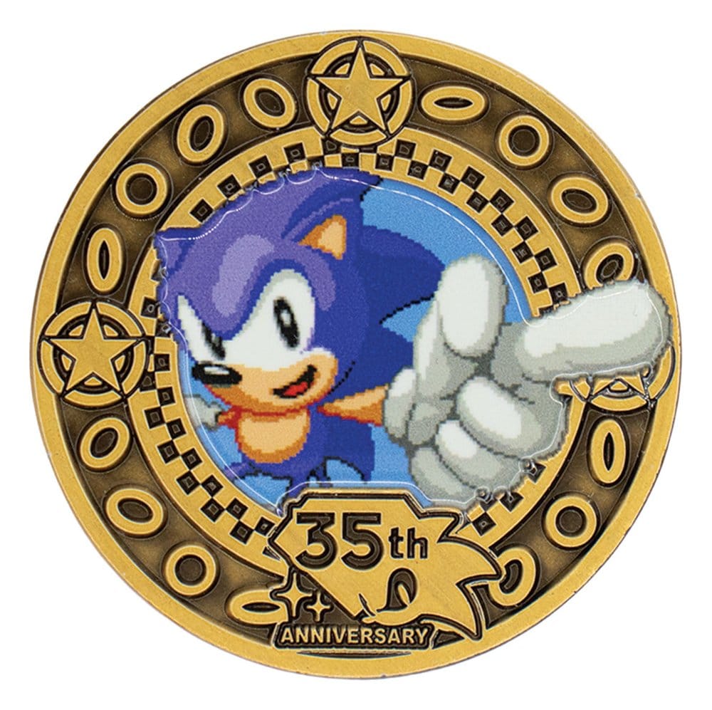 PRE ORDINE - Sonic the Hedgehog Collectable Coin 35th Anniversary Limited Edition