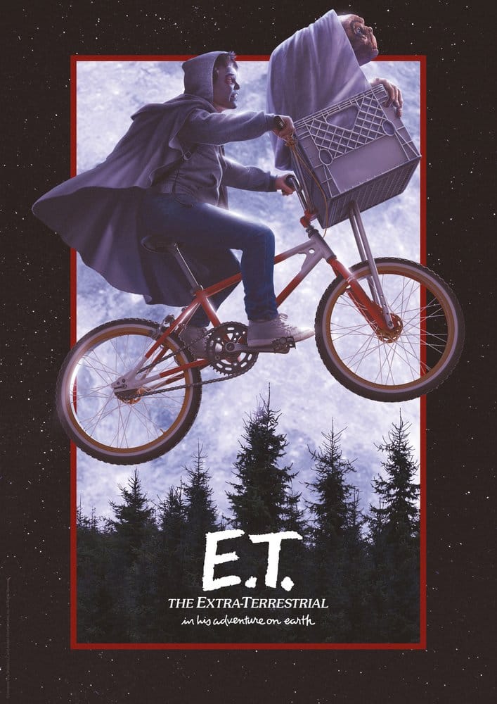 PRE ORDINE - E.T. the Extra-Terrestrial Art Print Ver. C Limited Edition 30 x 47 cm