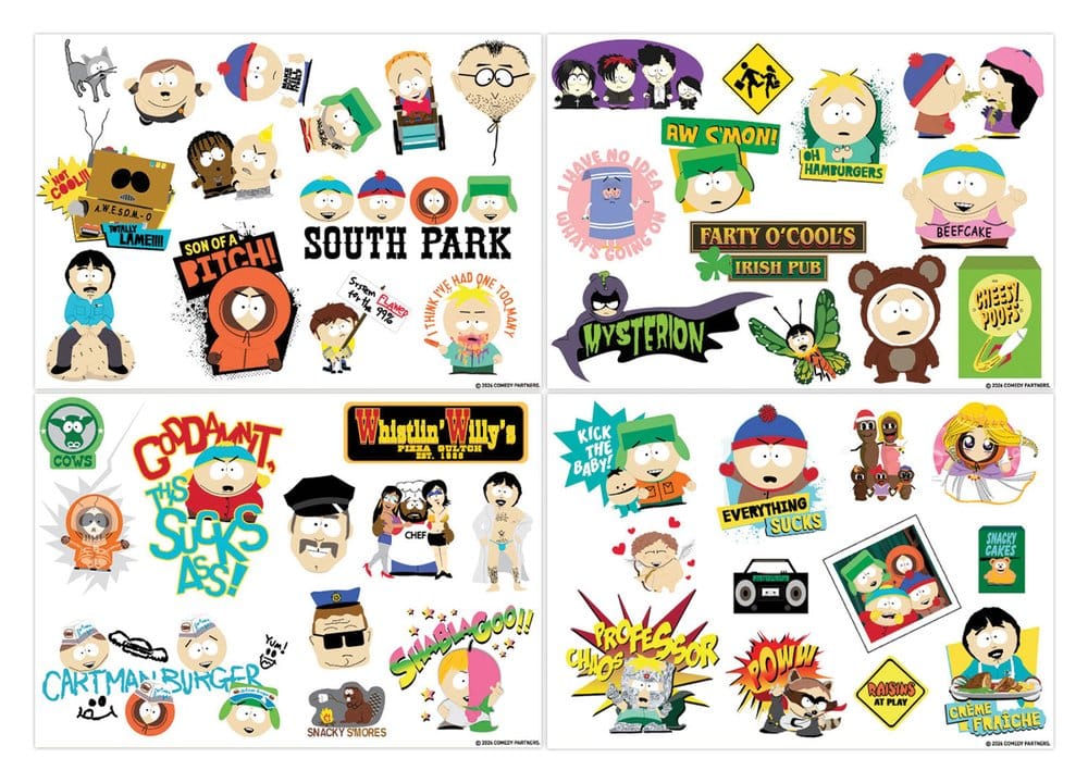 PRE ORDINE - South Park Tech Sticker Pack