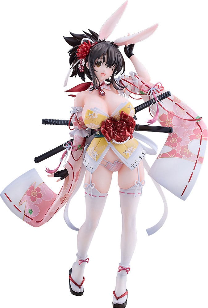 PRE ORDINE - Senran Kagura PVC Statue 1/4 Asuka: Japanese Bunny Ver. 43 cm
