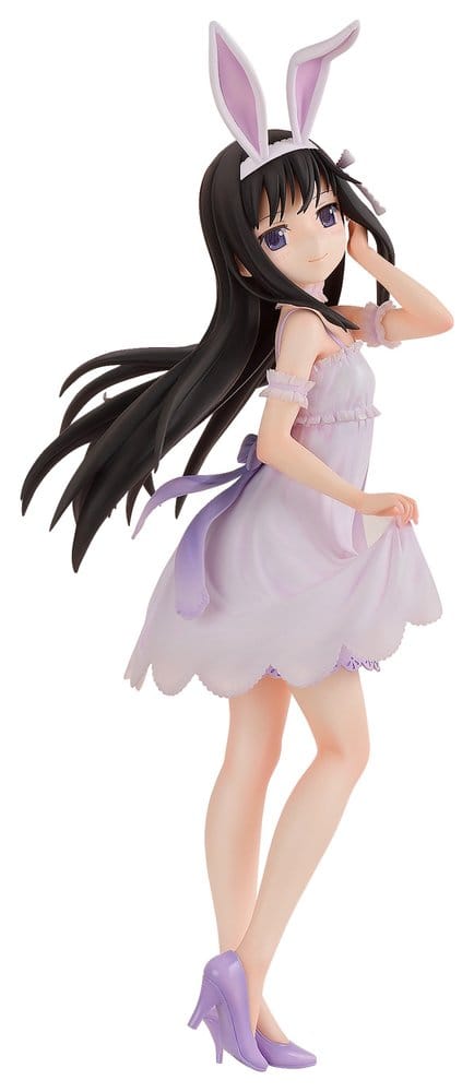 PRE ORDINE - Puella Magi Madoka Magica The Movie -Rebellion- PVC Figure 1/4 Homura Akemi: Rabbit Ears Ver. 42 cm