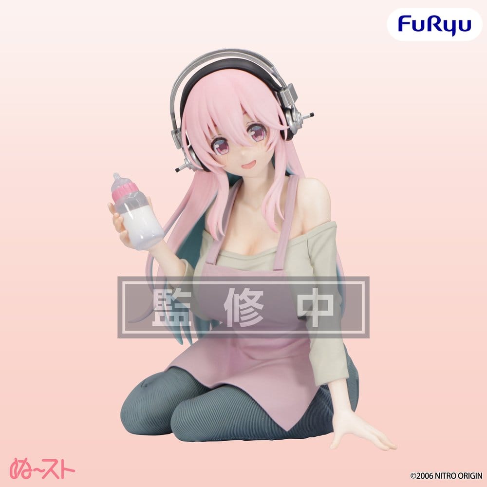 PRE ORDINE - Super Sonico PVC Figure Noodle Stopper -Motherly Comfort- 10 cm