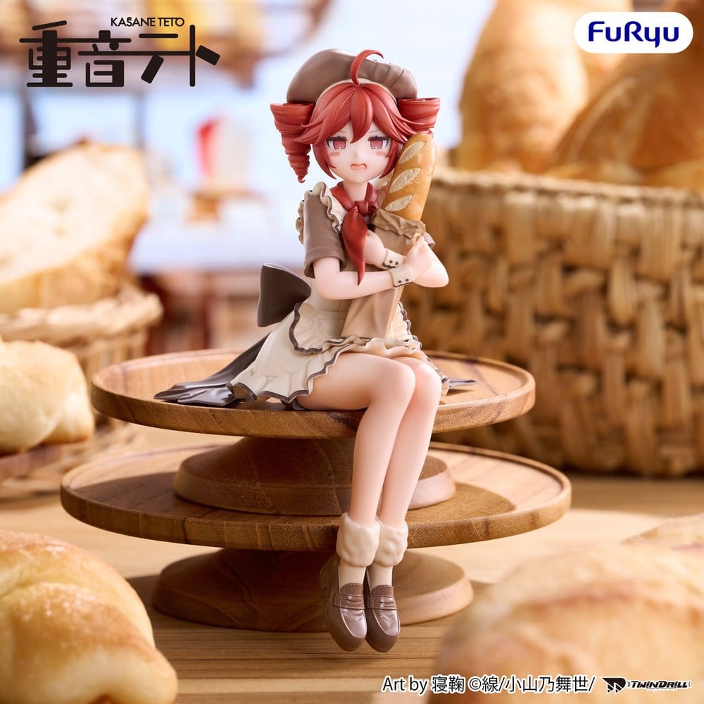 PRE ORDINE - UTAU Noodle Stopper PVC Figure Kasane Teto Baguette Ver. 14 cm