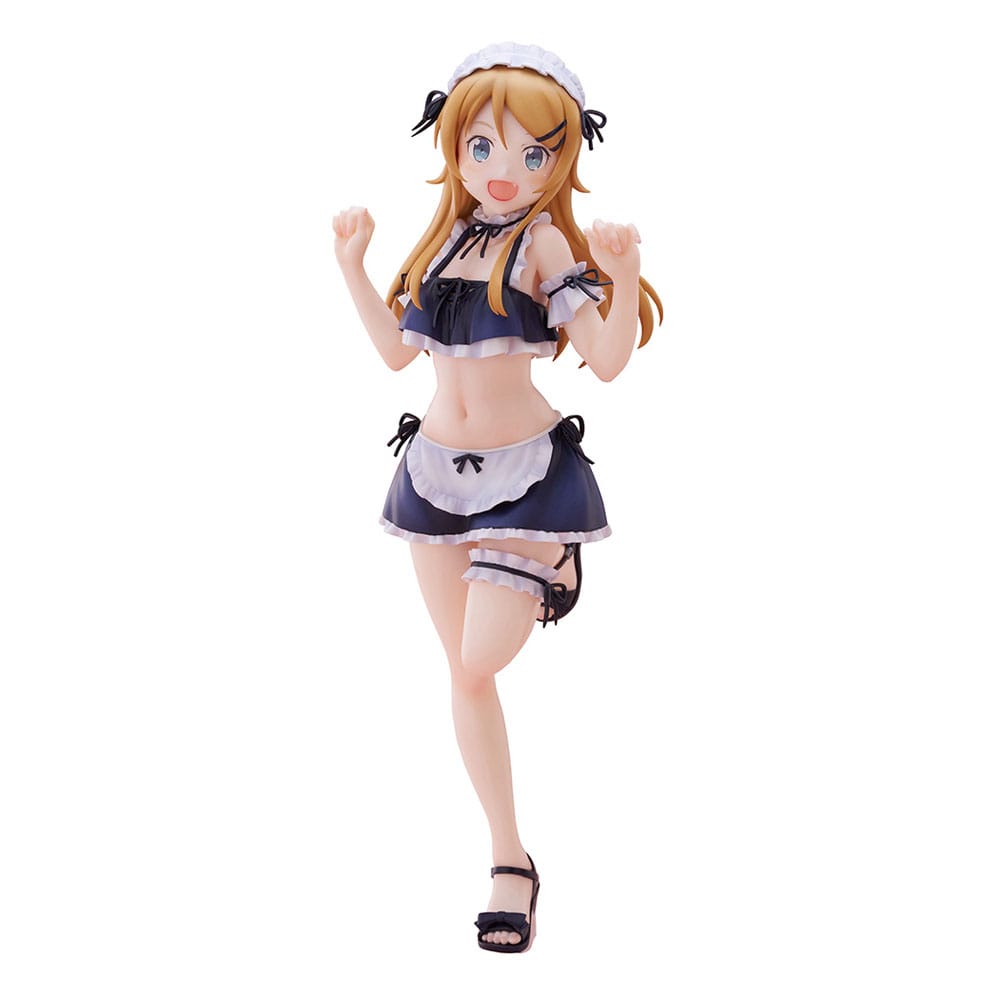 PRE ORDINE - Ore no Imouto ga Konna ni Kawaii Wake ga Nai. Tenitol Tall PVC Statue Kousaka Kirino swimsuits maid Ver. 30 cm