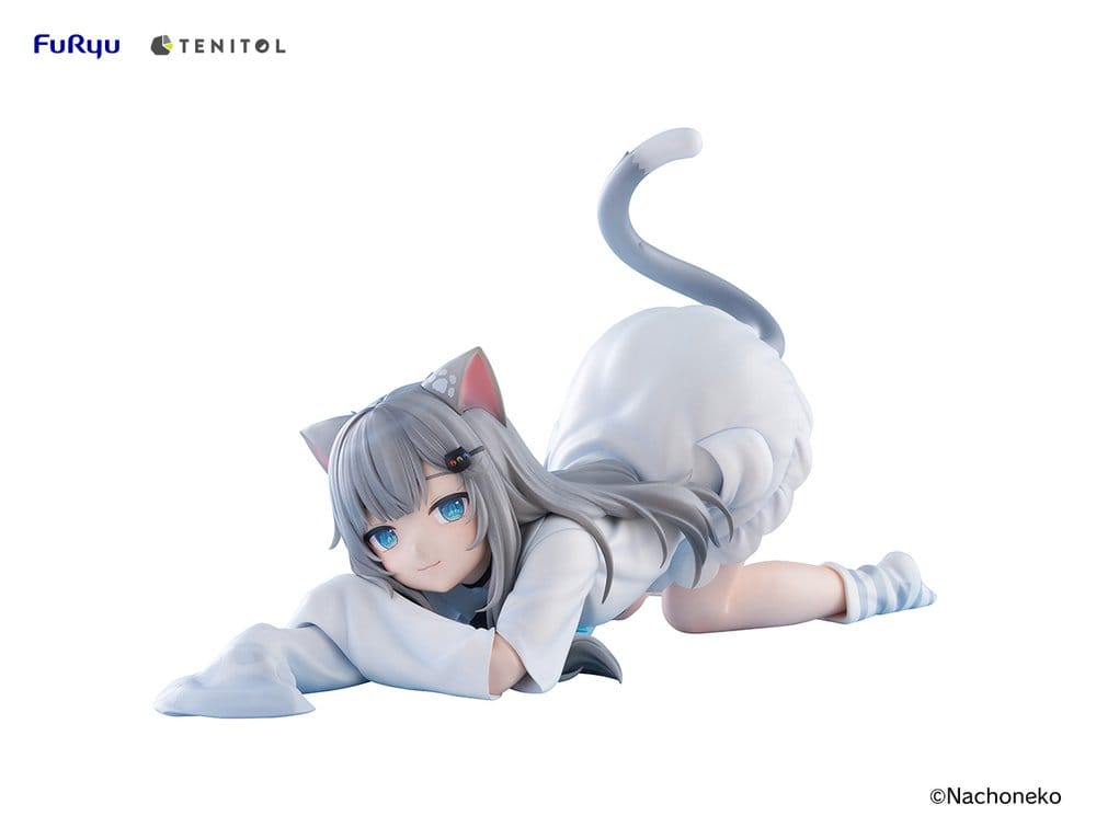 PRE ORDINE - Virtual Youtuber Tenitol Big Noodle Stopper PVC Figure Nachoneko 18 cm