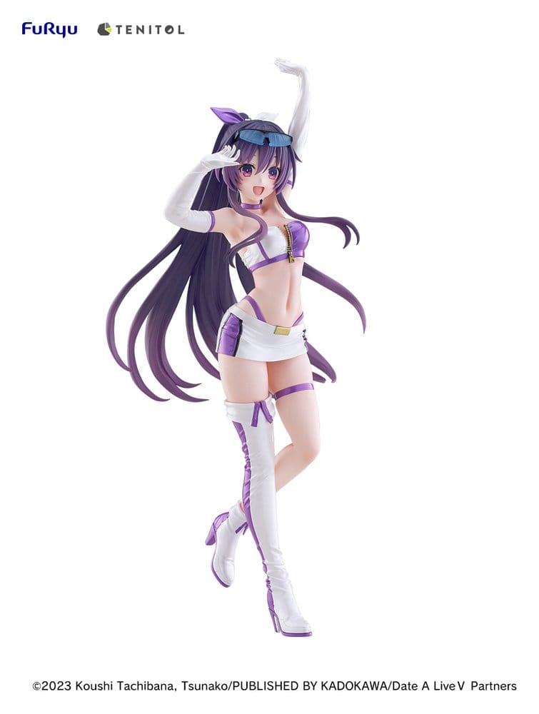 PRE ORDINE - Date A Live V Tenitol Tall PVC Figure Tohka Yatogami Race Queen Ver. 30 cm