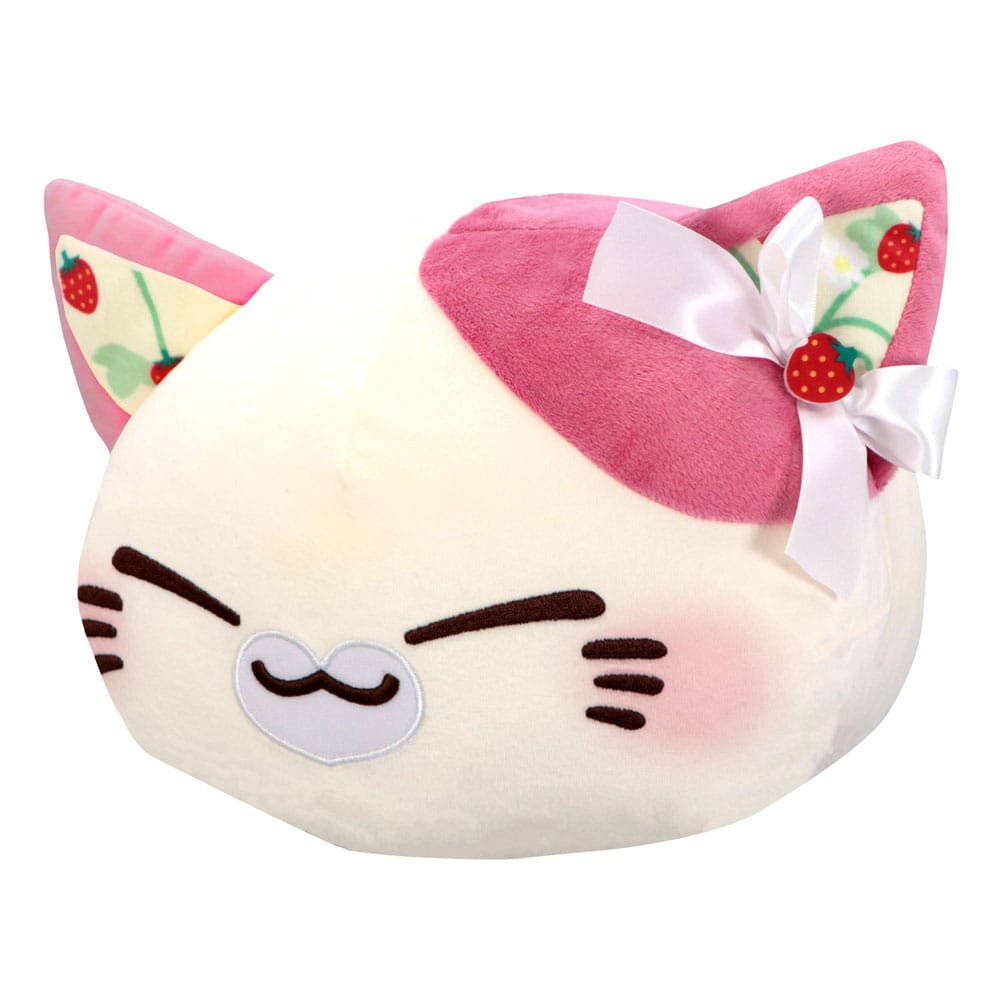 PRE ORDINE - Nemuneko Cat Sweet Big Plush Figure Berry Pink 35 cm