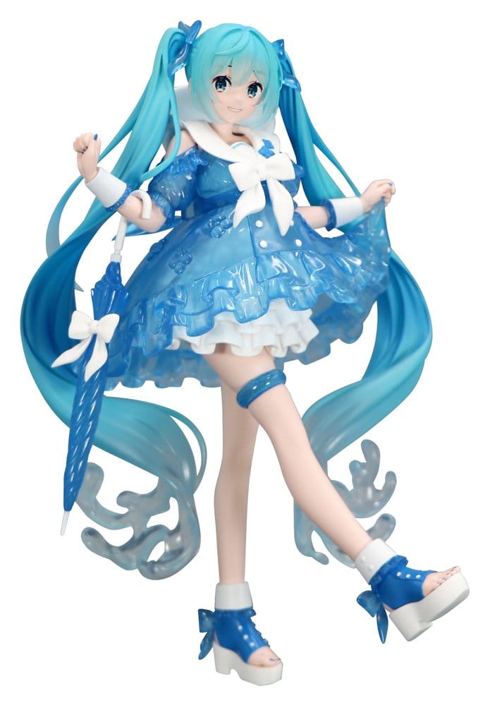 PRE ORDINE - Hatsune Miku Trio-Try-iT PVC Statue Miku Rainy Dance 19 cm