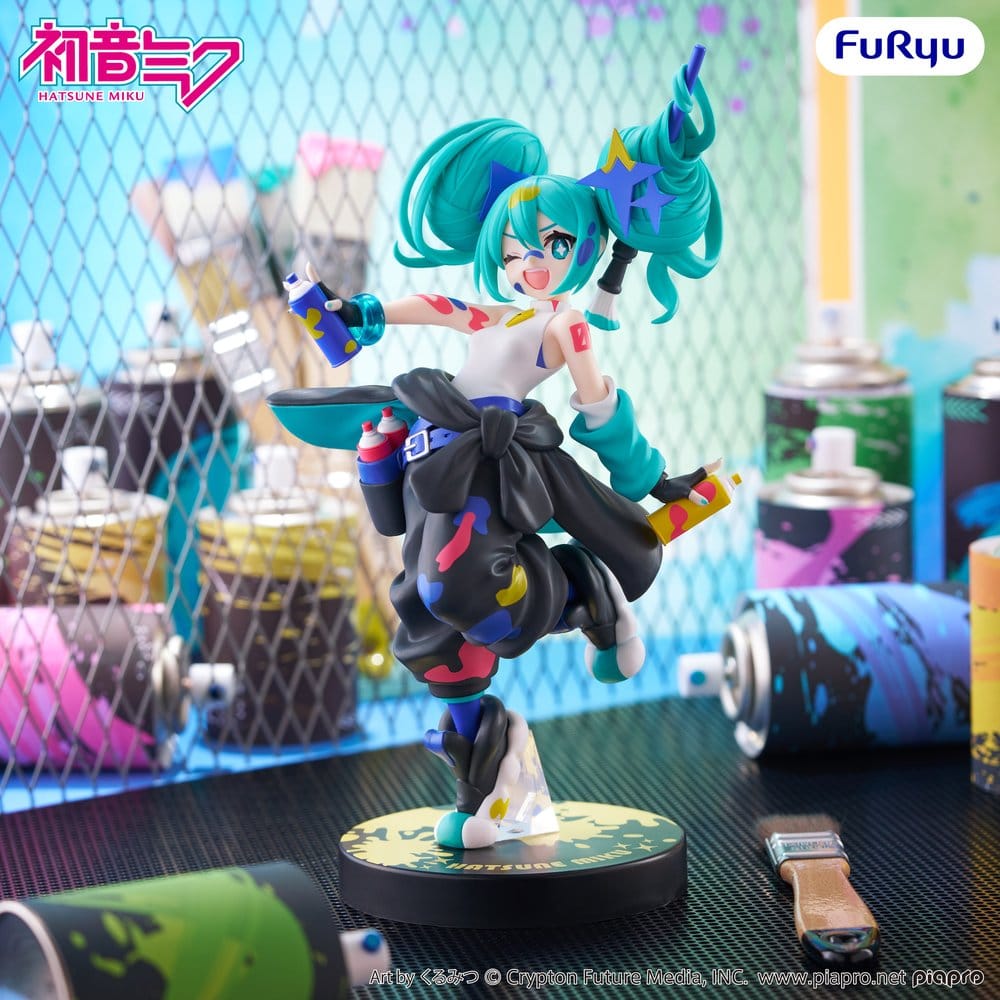 PRE ORDINE - Hatsune Miku Muchute PVC Statue Paint Girl Another Color Ver. 23 cm