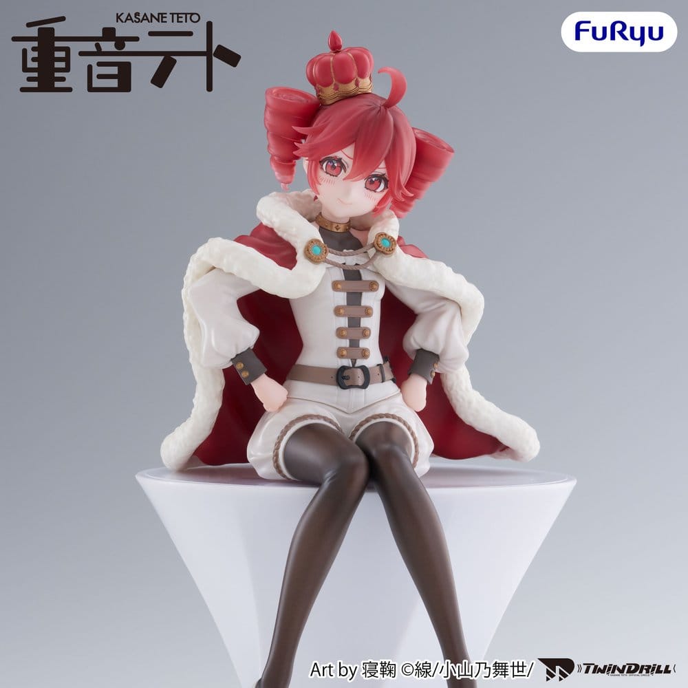 PRE ORDINE - Vocaloid Noodle Stopper PVC Statue Kasane Teto King Ver. 15 cm