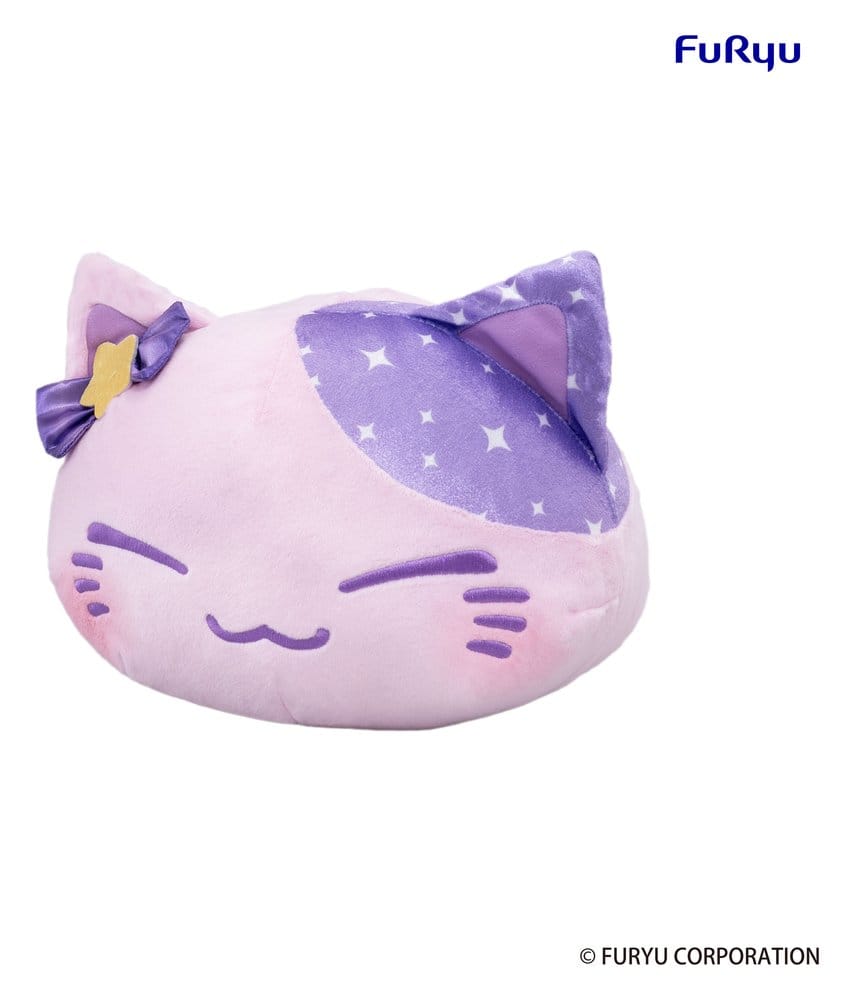 PRE ORDINE - Nemuneko Cat Big Plush Figure Purple 35 cm