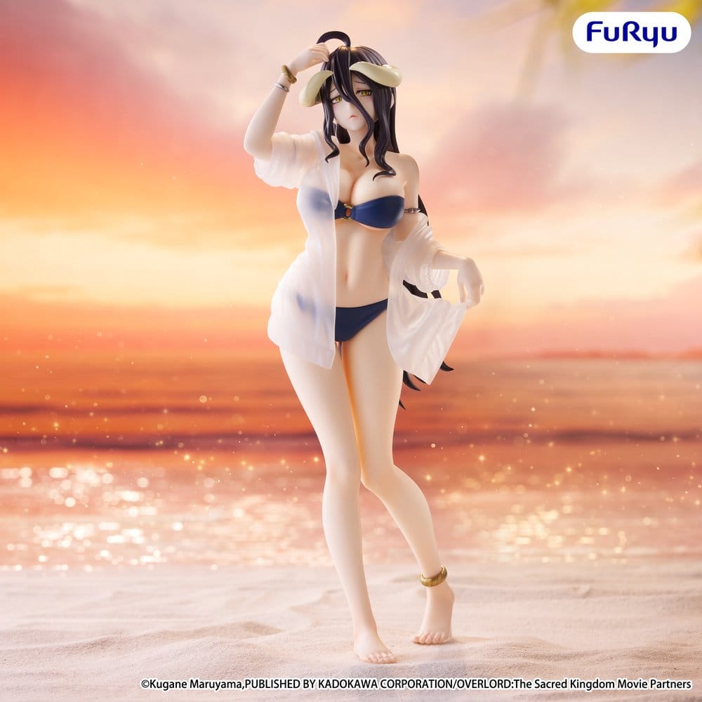 PRE ORDINE - Overlord Muchute PVC Figure Albedo aqua Ver. 20.5 cm