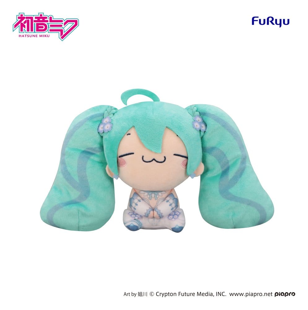 PRE ORDINE - Hatsune Miku Mochipico Plush Figure Nemophila B 15 cm