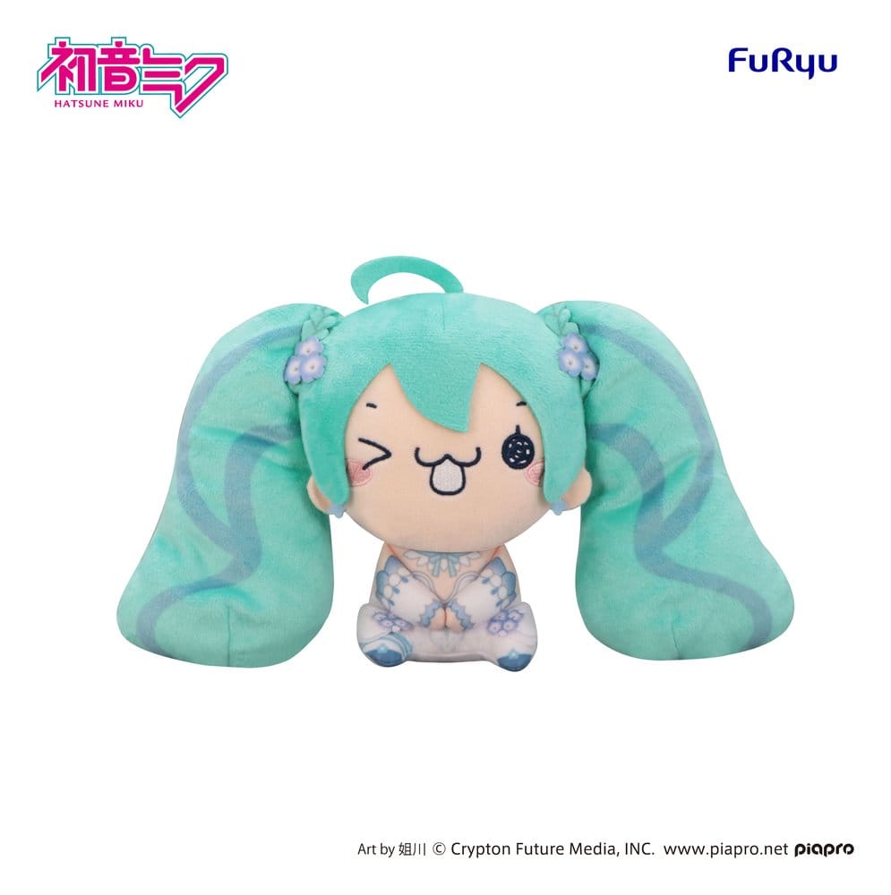 PRE ORDINE - Hatsune Miku Mochipico Plush Figure Nemophila C 15 cm