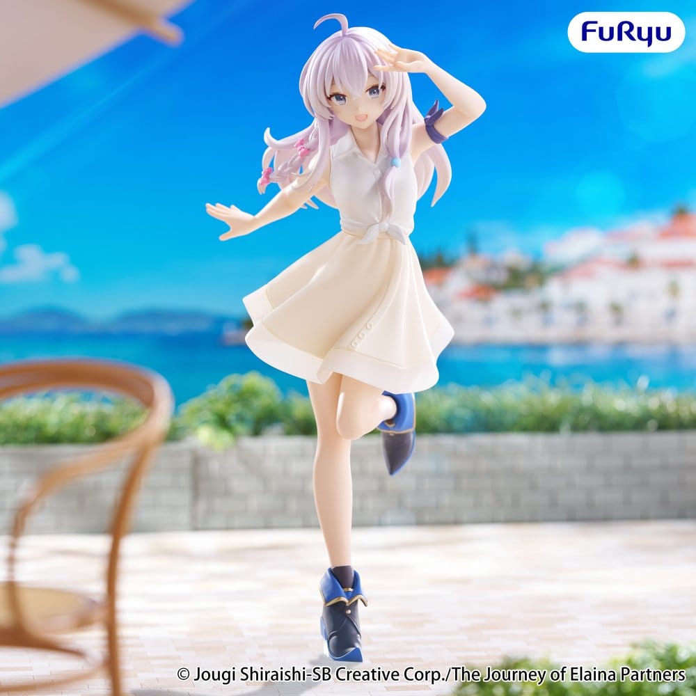 PRE ORDINE - The Journey of Elaina Muchute PVC Figure Elaina White Ver. 20 cm